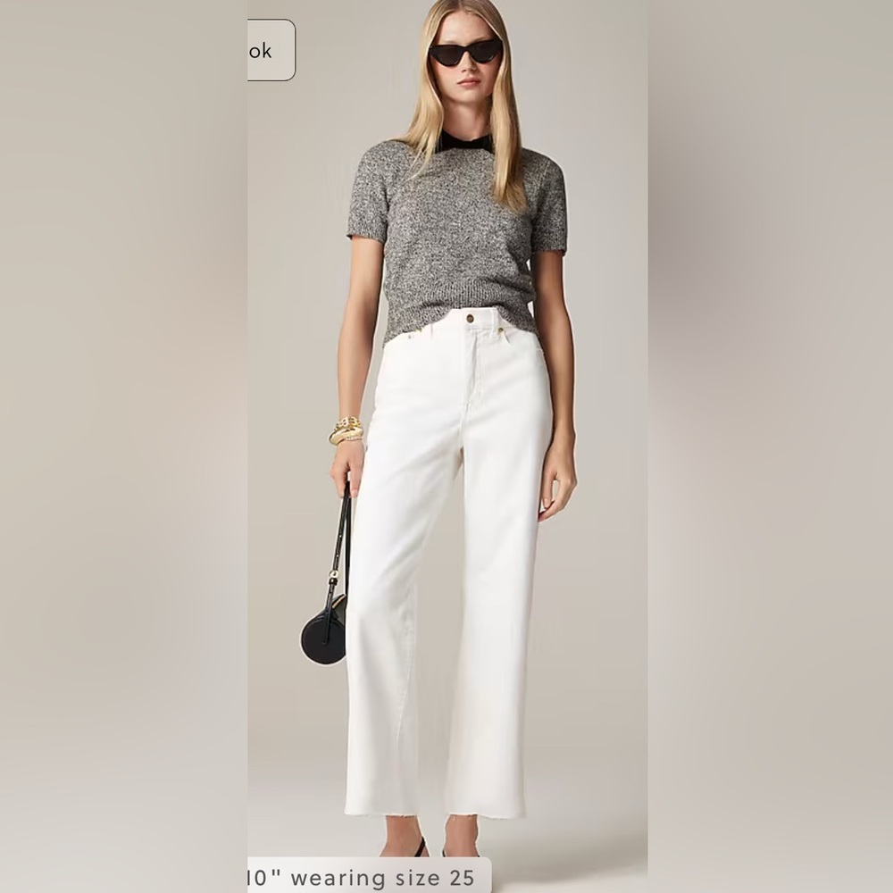 J. Crew Women's Slim Wide High Rise Jeans - NWT